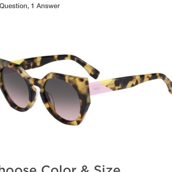 Fendi Accessories - Fendi cat eye sunglasses